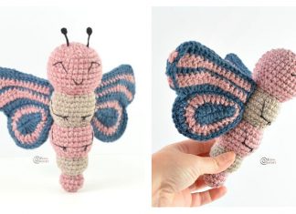 Amigurumi Ava the Butterfly Free Crochet Pattern Amigurumi Ava the Butterfly Free Crochet Pattern