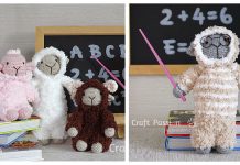 Amigurumi Sheep in Hoodie Free Crochet Pattern Amigurumi Sheep in Hoodie Free Crochet Pattern