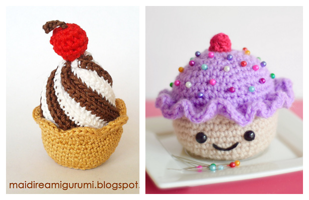Crochet Cupcake Amigurumi Free Patterns