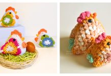 Easter Granny Square Chicken Free Crochet Patterns Easter Granny Square Chicken Free Crochet Patterns
