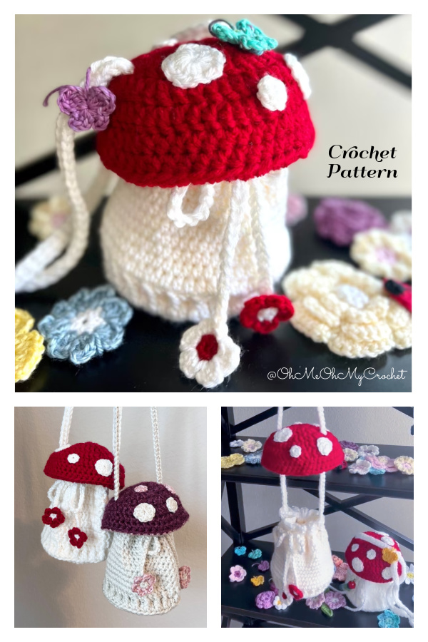Mushroom Bag Crochet Patterns