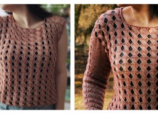 Twist Stitch Hourglass Top Crochet Pattern Twist Stitch Hourglass Top Crochet Pattern