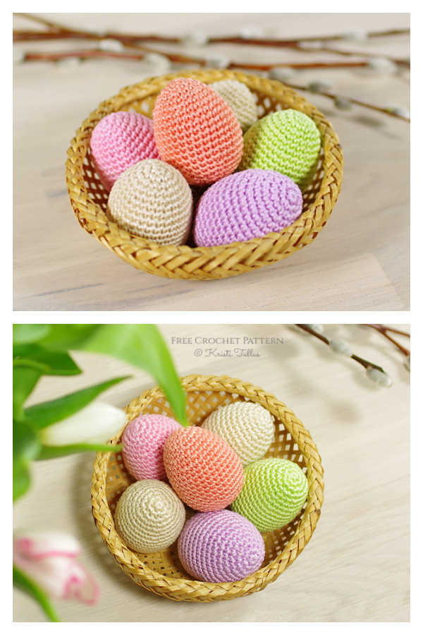 Crochet Easter Egg Amigurumi Free Patterns 