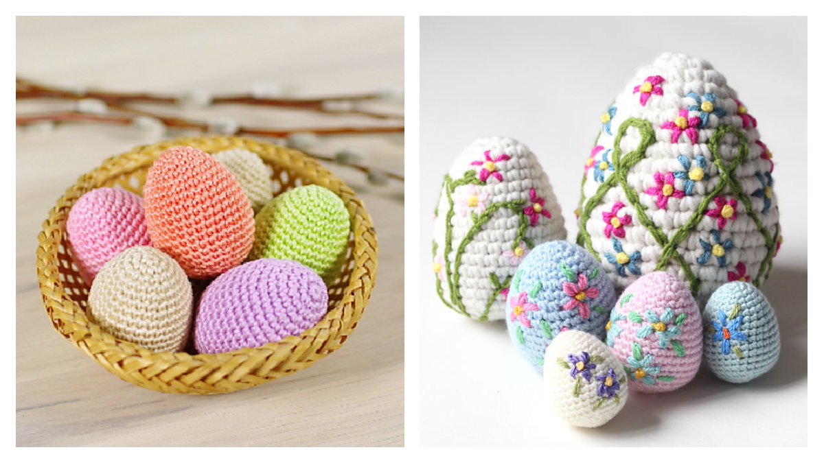 Crochet Easter Egg Amigurumi Free Pattern