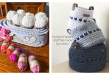 Nesting Baskets Free Crochet Patterns Nesting Baskets Free Crochet Patterns