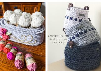 Nesting Baskets Free Crochet Patterns Nesting Baskets Free Crochet Patterns