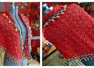 South Bay Shawlette Free Crochet Pattern South Bay Shawlette Free Crochet Pattern