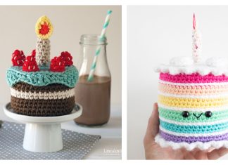 Amigurumi Birthday Cake Free Crochet Patterns Amigurumi Birthday Cake Free Crochet Patterns