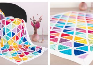 Josephine’s rainbow blanket Free Crochet Pattern Josephine's rainbow blanket Free Crochet Pattern