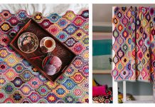 Mystical Lanterns Blanket Crochet Pattern Mystical Lanterns Blanket Crochet Pattern