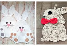 Easter Bunny Rabbit Potholders Free Crochet Patterns & Paid Easter Bunny Rabbit Potholders Free Crochet Patterns