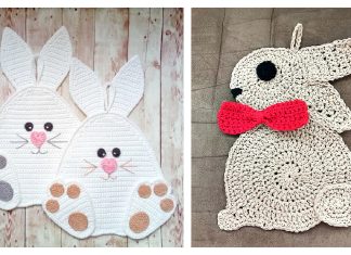 Easter Bunny Rabbit Potholders Free Crochet Patterns & Paid Easter Bunny Rabbit Potholders Free Crochet Patterns