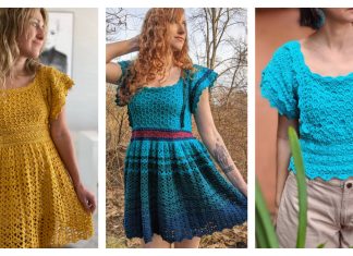 The Aviva Dress Crochet Pattern – All Sizes The Aviva Dress Crochet Pattern - All Sizes