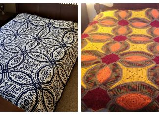 Wedding Ring Blanket Crochet Patterns Free and Paid Wedding Ring Blanket Crochet Patterns