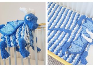 3in1 Ice Dragon Baby Blanket Crochet Pattern 3in1 Ice Dragon Baby Blanket Crochet Pattern