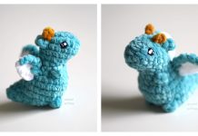 Amigurumi Pocket Dragon Free Crochet Pattern + Video Amigurumi Pocket Dragon Free Crochet Pattern