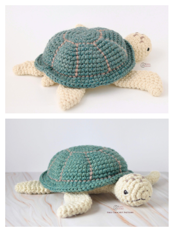 Amigurumi Cloe The Sea Turtle Free Crochet Pattern