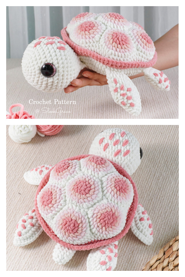 Amigurumi Graceful Turtle Crochet Pattern