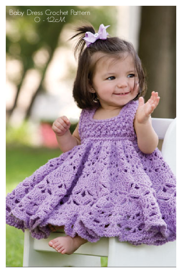 Baby Frilly Dress Crochet Pattern