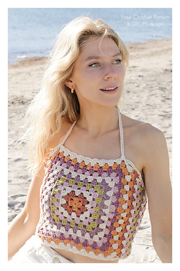 Stained Glass Top Free Crochet Pattern