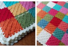 C2C Gingham Blanket Free Crochet Patterns C2C Gingham Blanket Free Crochet Pattern
