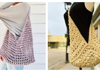 Granny Square Market Tote Bag Free Crochet Patterns Granny Square Market Tote Bag Free Crochet Patterns