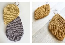 Leaf Potholder Free Crochet Patterns and Paid Leaf Potholder Free Crochet Pattern