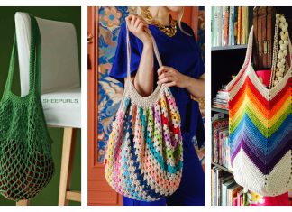 Slouchy Market Bag Free Crochet Patterns Slouchy Market Bag Free Crochet Patterns