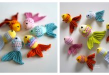 Mosaic Goldfish Free Crochet Pattern + Video Mosaic Goldfish Free Crochet Pattern + Video