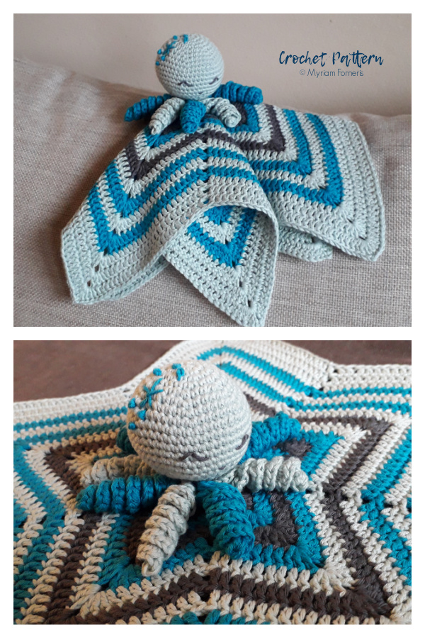 Octopus Doudou Lovey Crochet Pattern