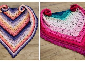 OolongTea Shawl Free Crochet Pattern OolongTea Shawl Free Crochet Pattern