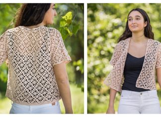 Rosal Summer Lace Cardigan Free Crochet Pattern Rosal Summer Lace Cardigan Free Crochet Pattern