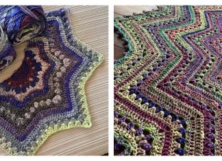 6-Day Shawl Free Crochet Patterns 6-Day Shawl Free Crochet Patterns