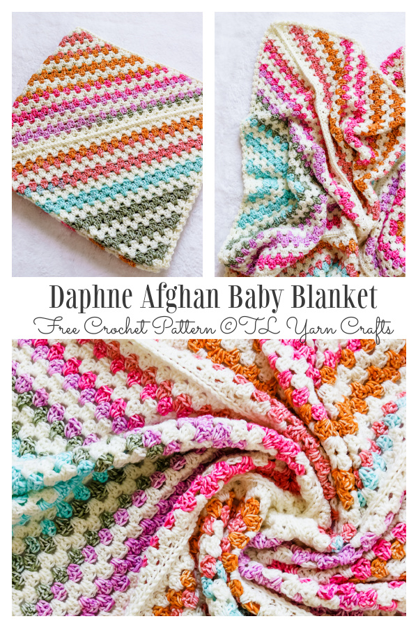 Daphne Afghan Baby Blanket Free Crochet Pattern