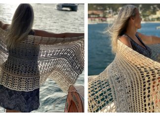 Fisherman’s Fog Wrap Free Crochet Pattern Fisherman's Fog Wrap Free Crochet Pattern