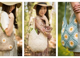 Granny Square Daisy Bag Free Crochet Patterns Daisy Bag Free Crochet Patterns