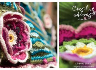 Lily Pond Blanket Free Crochet Pattern Lily Pond Blanket Free Crochet Pattern