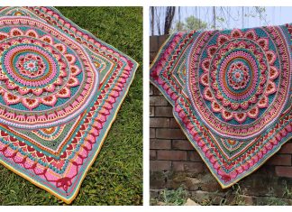 Shapla Bil Throw Free Crochet Pattern Shapla Bil Throw Free Crochet Pattern