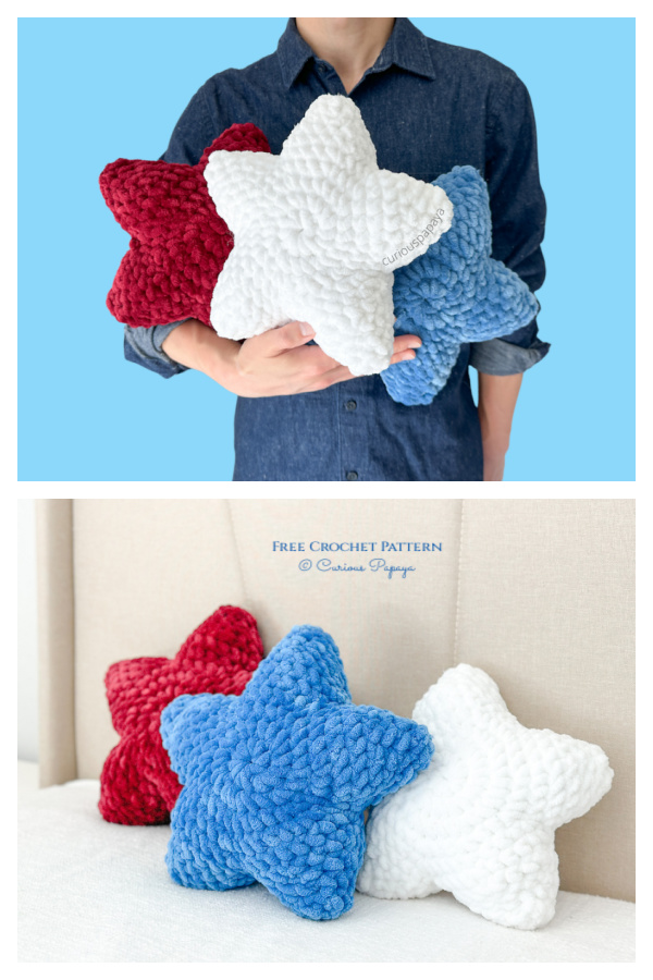 Amigurumi Giant Star Free Crochet Patterns