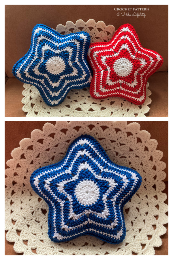 Amigurumi Star Cushion Crochet Patterns