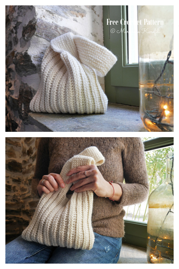 Japanese Knot Bag Free Crochet Pattern Japanese Knot Bag Free Crochet Pattern