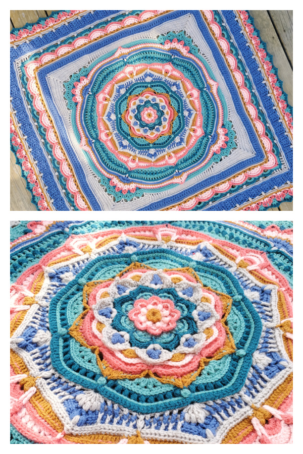 Maxine Afghan Blanket Free Crochet Pattern by 9/15/2023