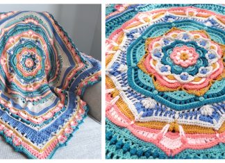Mulberry Afghan Blanket Free Crochet Pattern Maxine Afghan Blanket Free Crochet Pattern