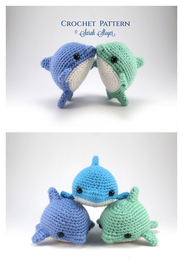 Amigurumi Pearl the Dolphin Crochet Pattern