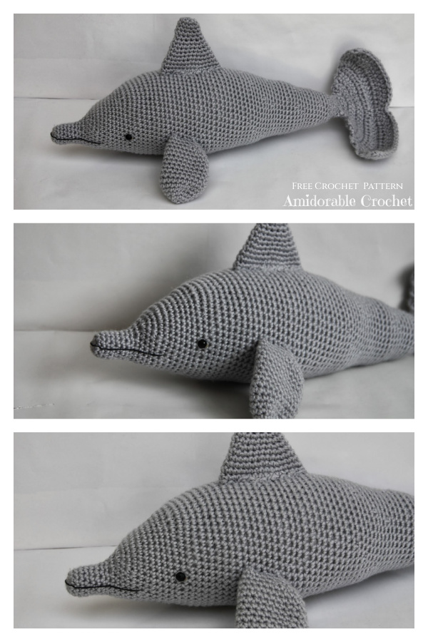 Amigurumi Dolphin Free Crochet Pattern