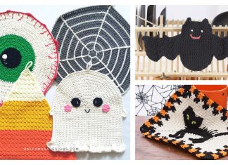 Halloween Dishcloth Free Crochet Patterns Halloween Dishcloth Free Crochet Patterns