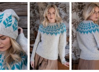 Isop Tunisian Sweater Pullover& Hat Free Crochet Patterns Isop Tunisian Sweater Pullover& Hat Free Crochet Patterns