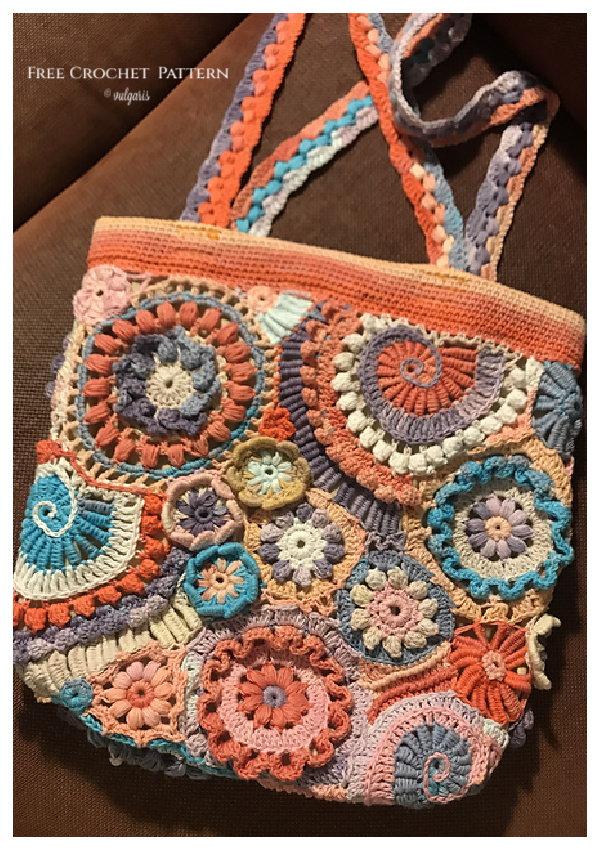 Life of the Sky Tote Bag Free Crochet Pattern