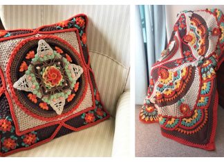 Marigold Desert Throw Crochet Pattern Marigold Desert Throw Crochet Pattern