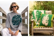 Mosaic Monstera Free Crochet Patterns and Paid Mosaic Monstera Free Crochet Patterns